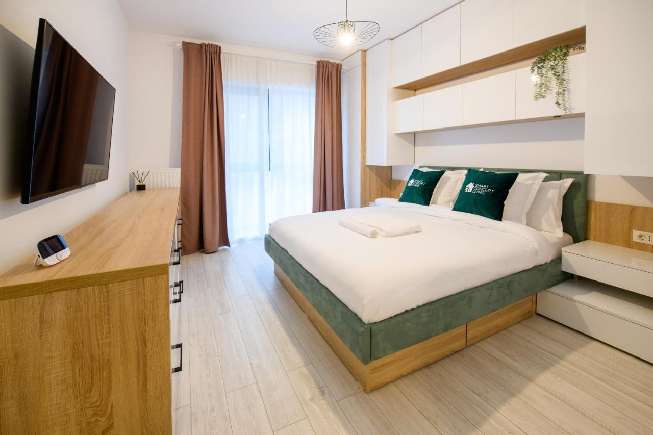 Smart Concept Living Plaza Apartment Bucharest Exterior photo